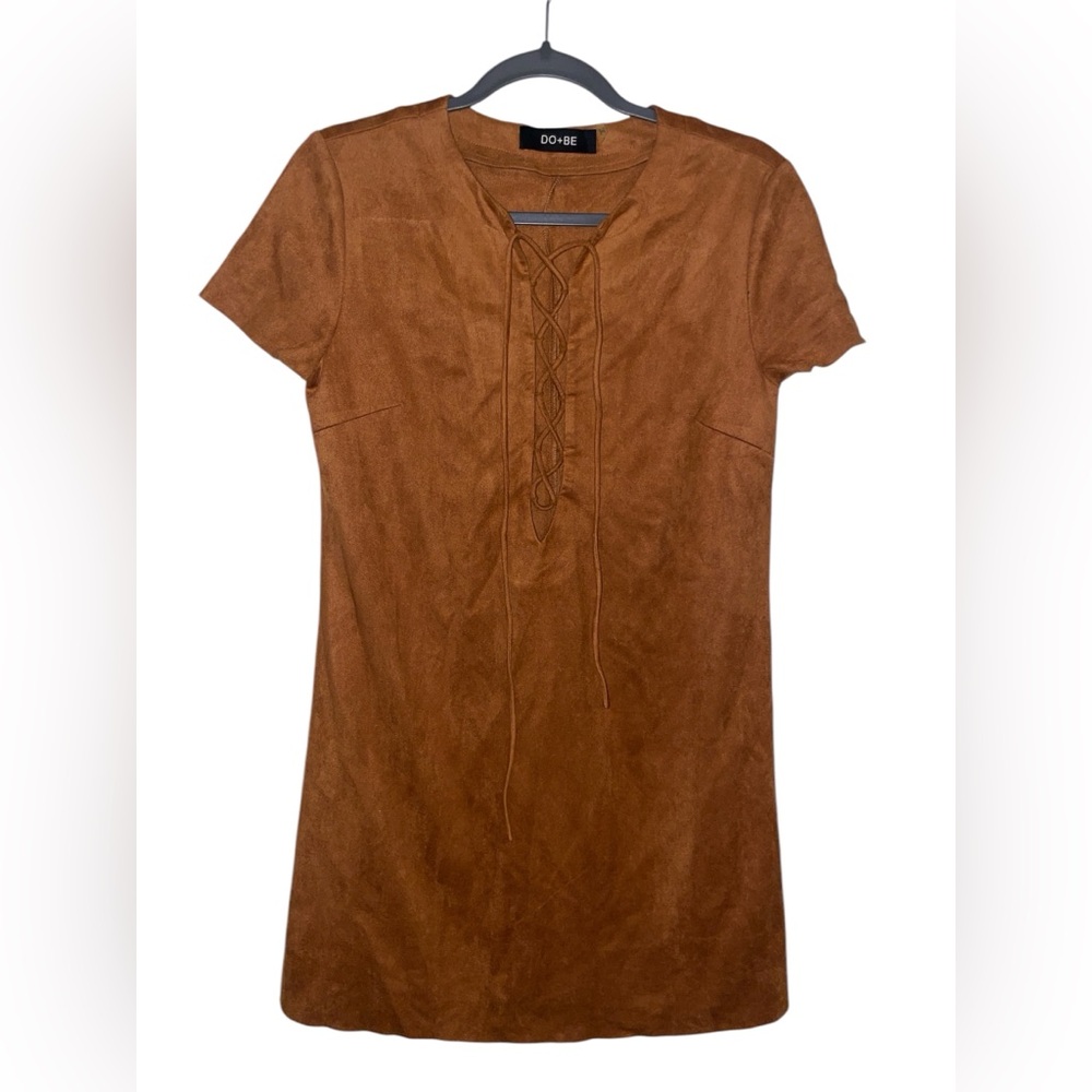 DO+BE Tan Short Sleeve Tunic